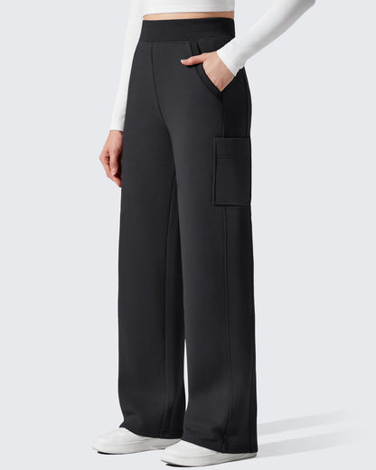 Pantalones de pernera ancha térmicos con forro polar Flurrylux
