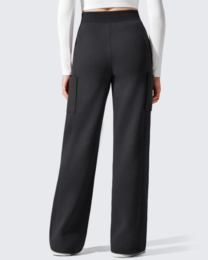 Pantalones de pernera ancha térmicos con forro polar Flurrylux