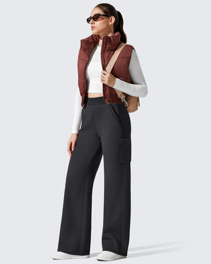 Pantalones de pernera ancha térmicos con forro polar Flurrylux