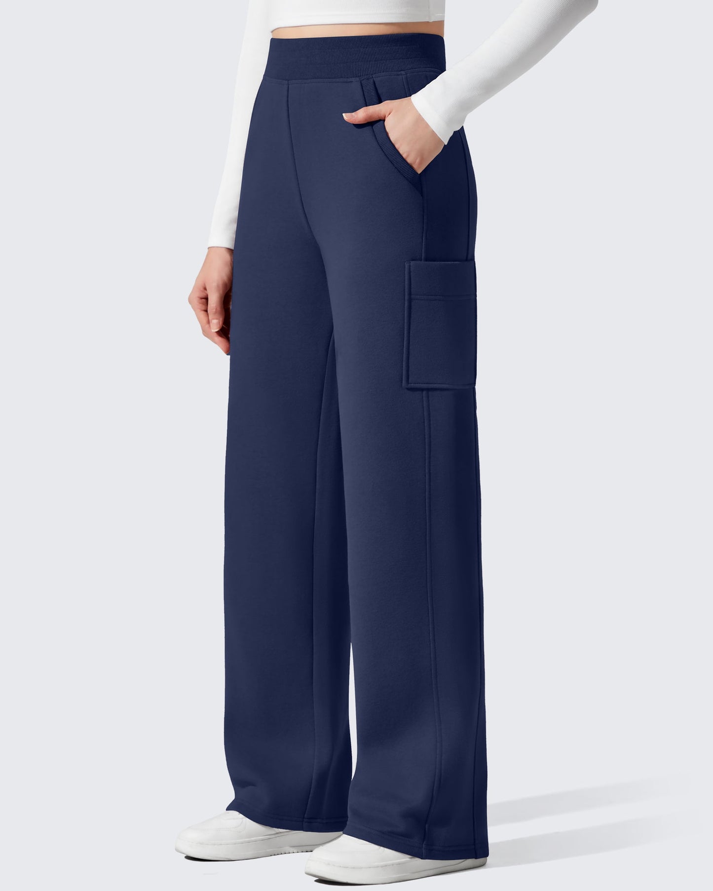 Pantalones de pernera ancha térmicos con forro polar Flurrylux