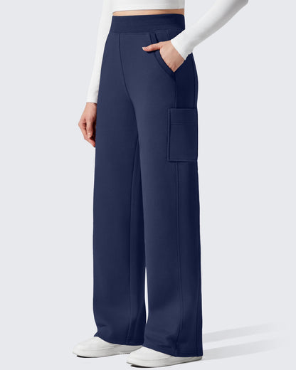 Pantalones de pernera ancha térmicos con forro polar Flurrylux