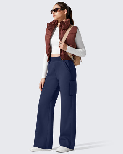 Pantalones de pernera ancha térmicos con forro polar Flurrylux