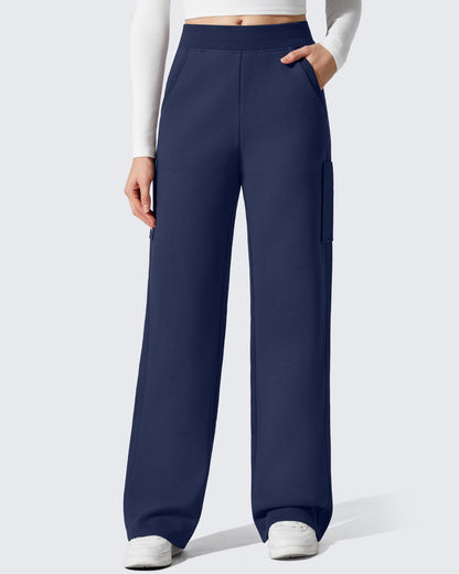 Pantalones de pernera ancha térmicos con forro polar Flurrylux