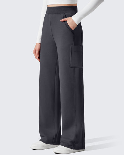 Pantalones de pernera ancha térmicos con forro polar Flurrylux