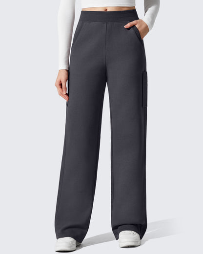 Pantalones de pernera ancha térmicos con forro polar Flurrylux