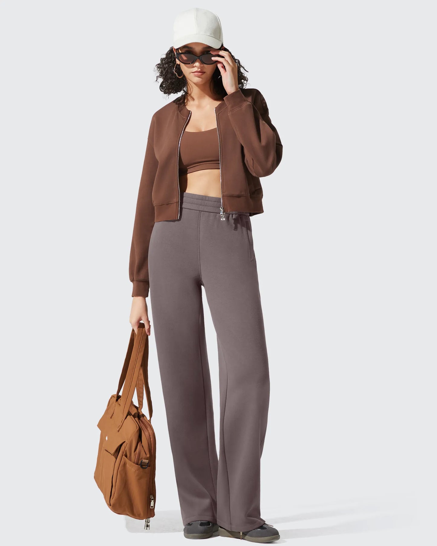 Pantalones de chándal Flurrylux con forro polar de algodón y cintura elástica