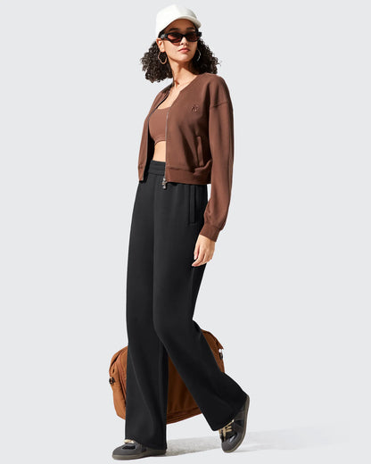 Pantalones de chándal Flurrylux con forro polar de algodón y cintura elástica