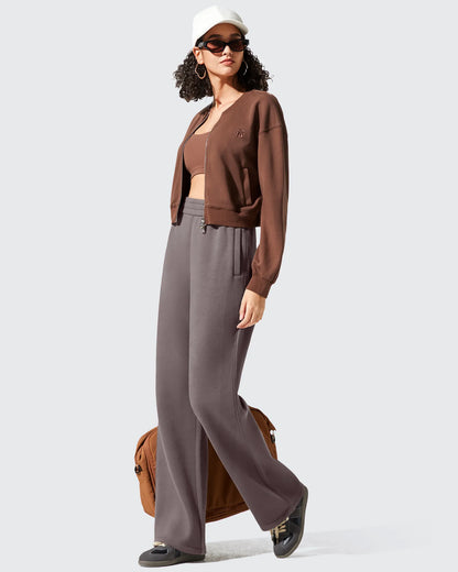 Pantalones de chándal Flurrylux con forro polar de algodón y cintura elástica
