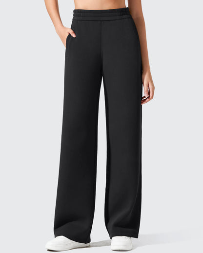 Pantalones de chándal Flurrylux con forro polar de algodón y cintura elástica