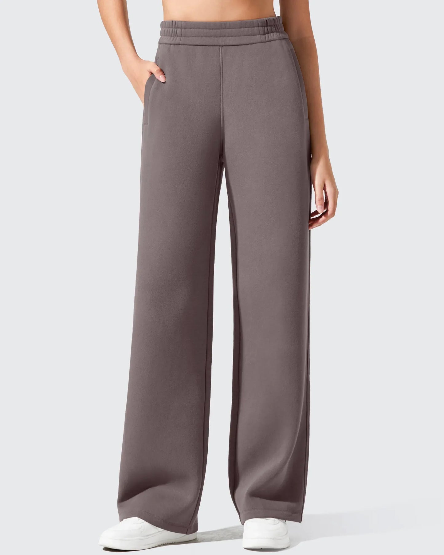Pantalones de chándal Flurrylux con forro polar de algodón y cintura elástica