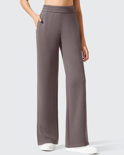 Pantalones de chándal Flurrylux con forro polar de algodón y cintura elástica