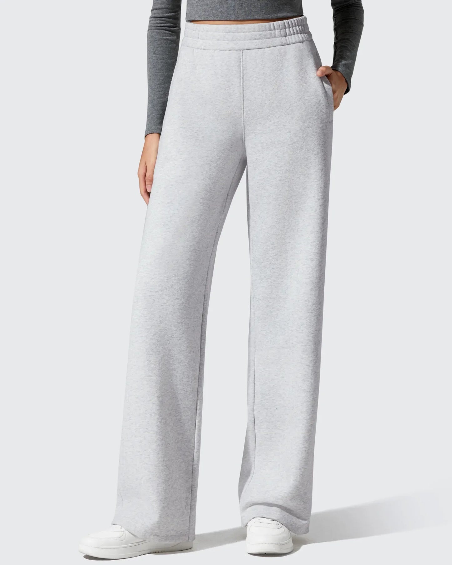 Pantalones de chándal Flurrylux con forro polar de algodón y cintura elástica