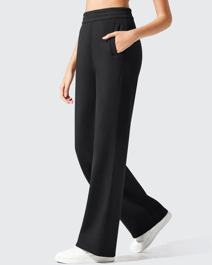 Pantalones de chándal Flurrylux con forro polar de algodón y cintura elástica