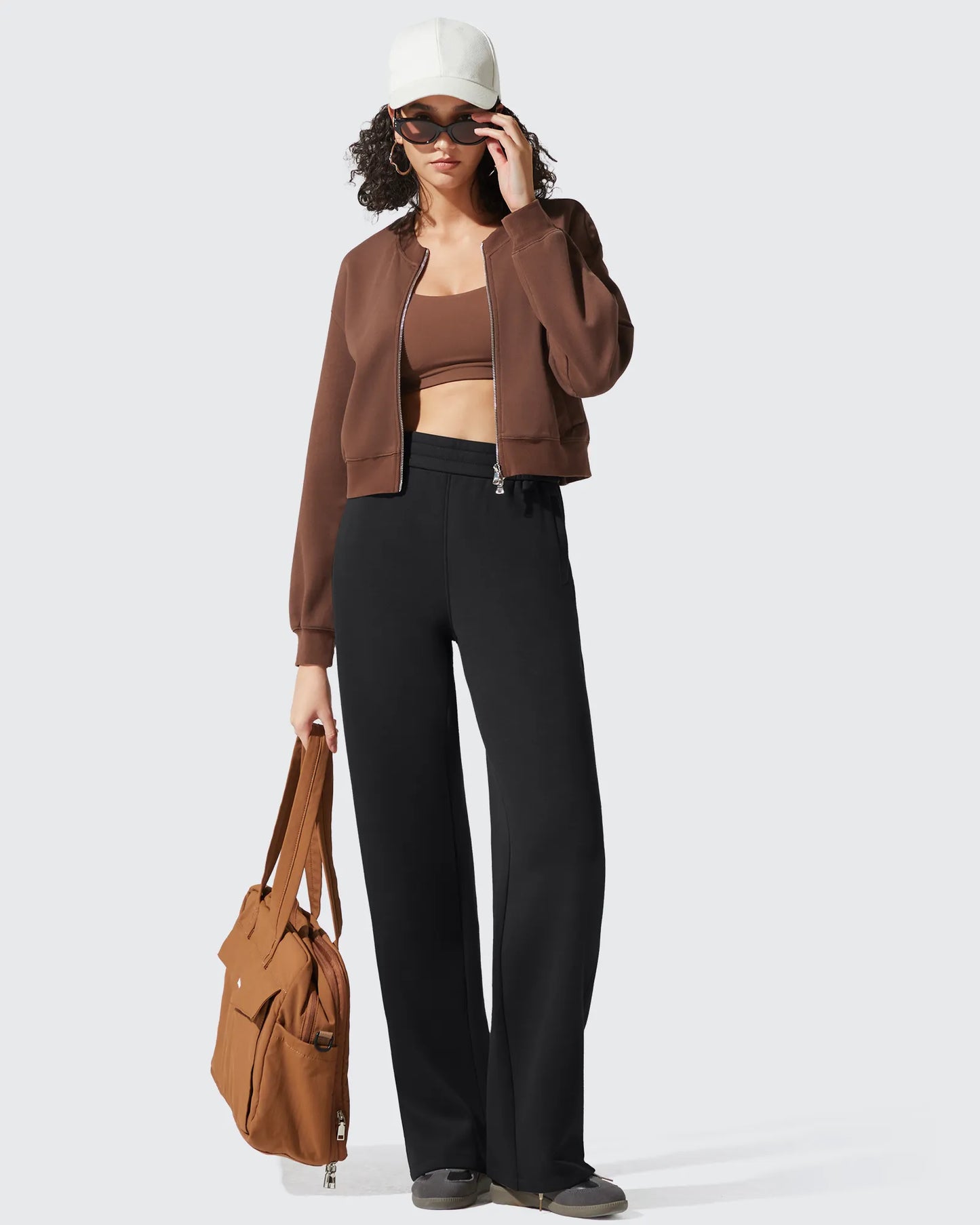 Pantalones de chándal Flurrylux con forro polar de algodón y cintura elástica