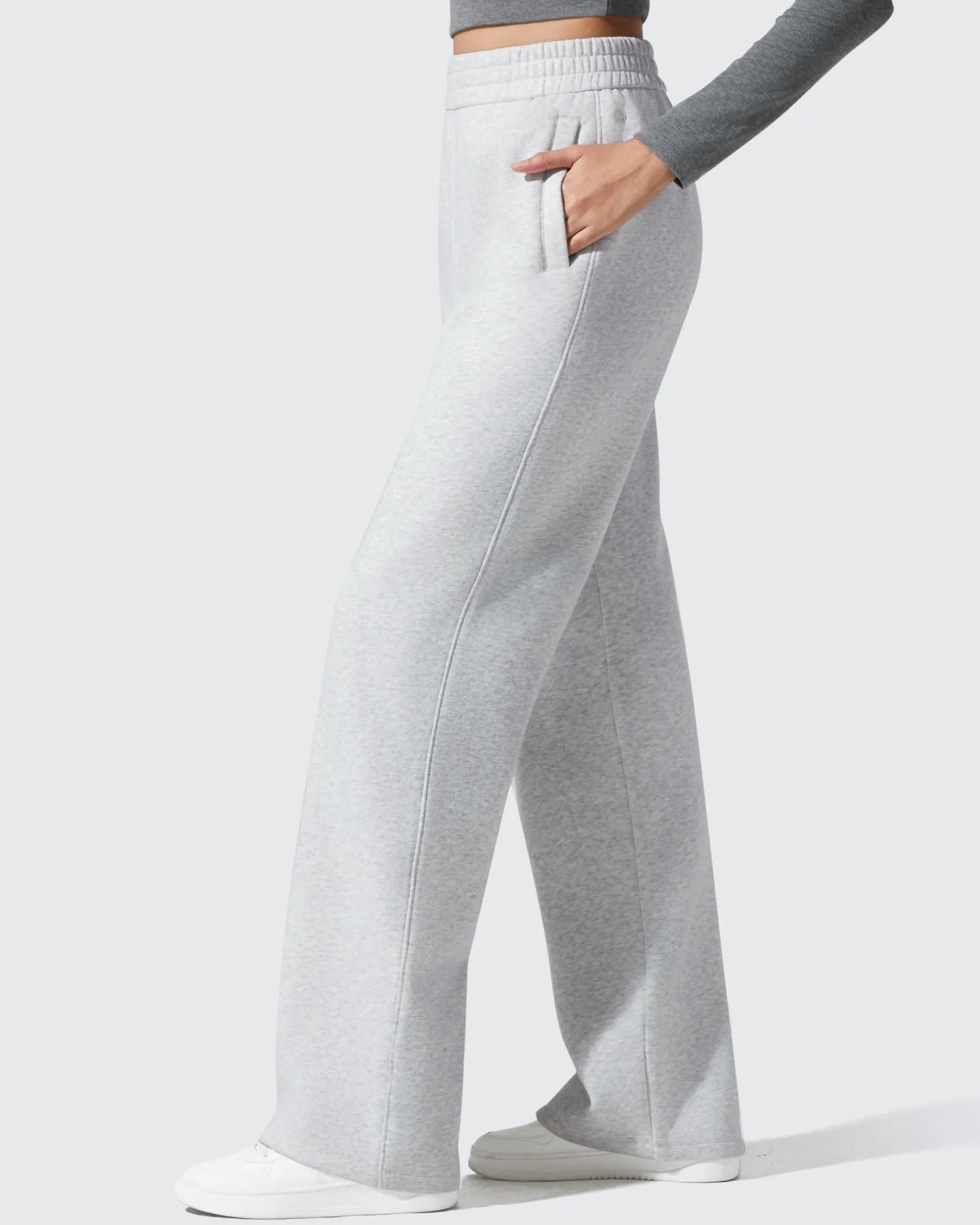 Pantalones de chándal Flurrylux con forro polar de algodón y cintura elástica