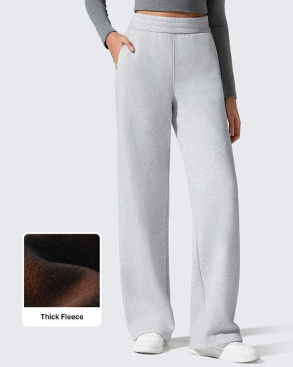 Pantalones de chándal Flurrylux con forro polar de algodón y cintura elástica