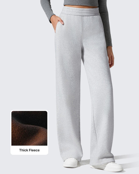 Pantalones de chándal Flurrylux con forro polar de algodón y cintura elástica