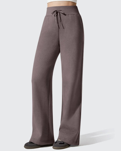 Pantalones térmicos de algodón con forro polar y cordón ajustable Flurrylux