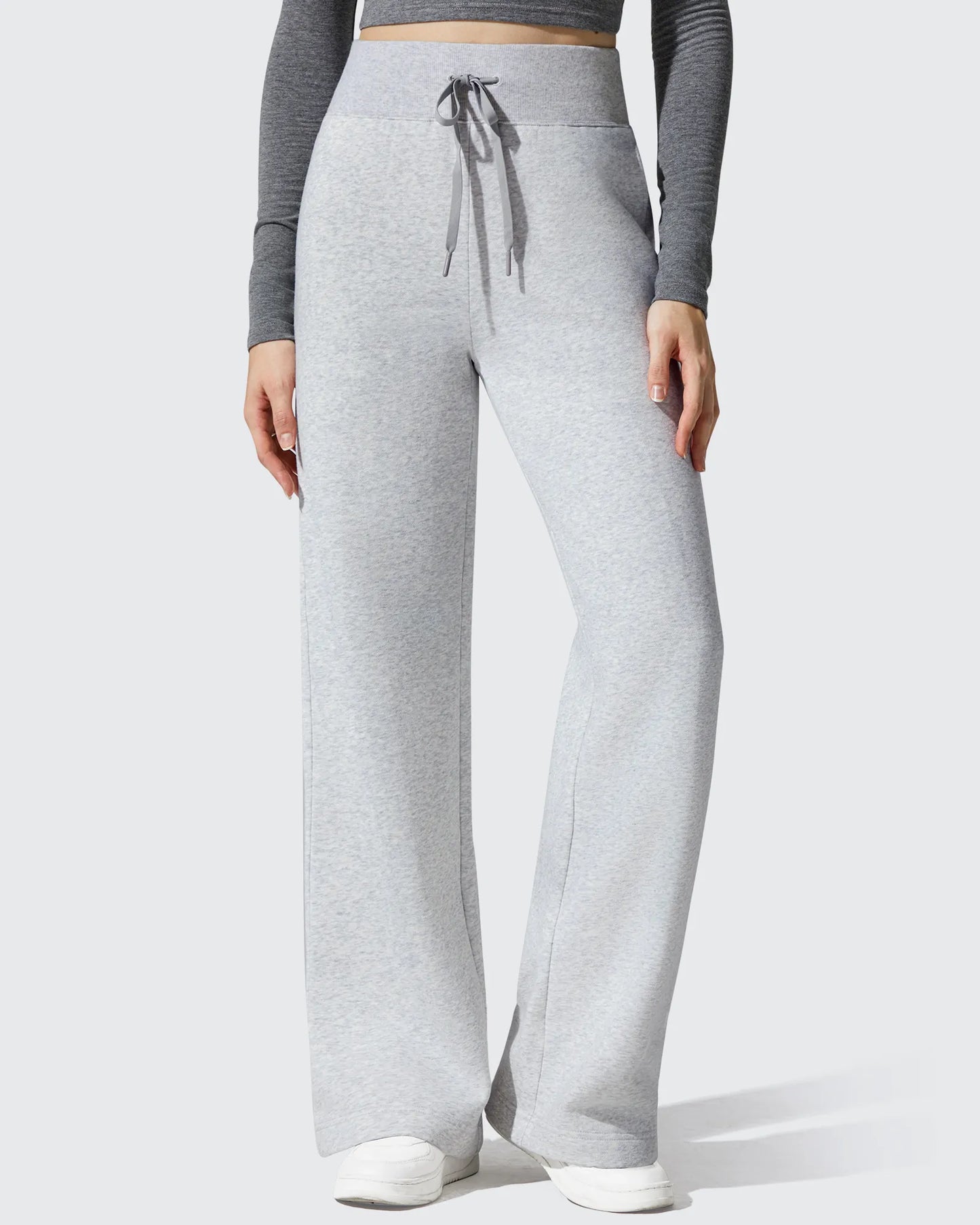 Pantalones térmicos de algodón con forro polar y cordón ajustable Flurrylux