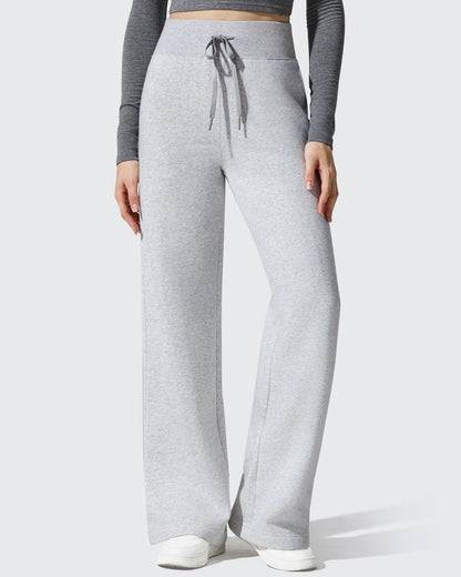 Pantalones térmicos de algodón con forro polar y cordón ajustable Flurrylux