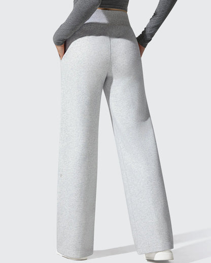 Pantalones térmicos de algodón con forro polar y cordón ajustable Flurrylux