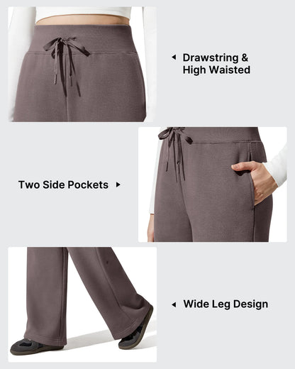 Pantalones térmicos de algodón con forro polar y cordón ajustable Flurrylux