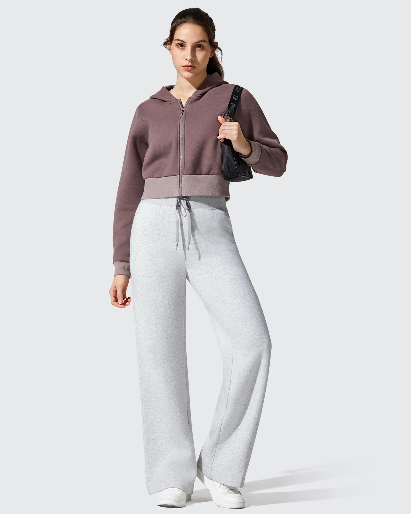 Pantalones térmicos de algodón con forro polar y cordón ajustable Flurrylux