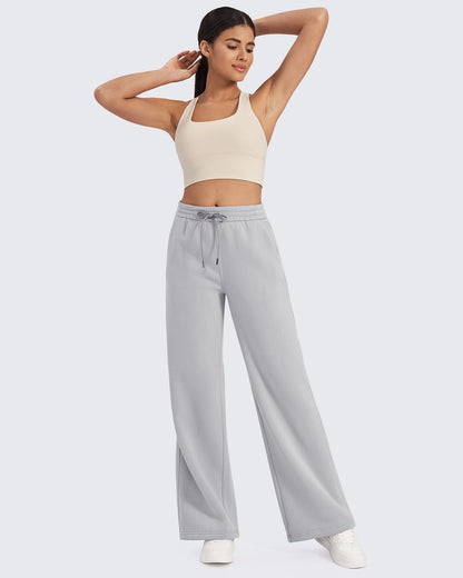 Pantalones Flurrylux de Cintura Alta con Cordón y Forro Polar