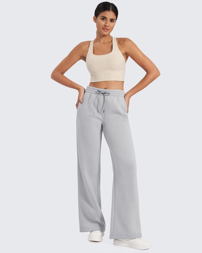 Pantalones Flurrylux de Cintura Alta con Cordón y Forro Polar