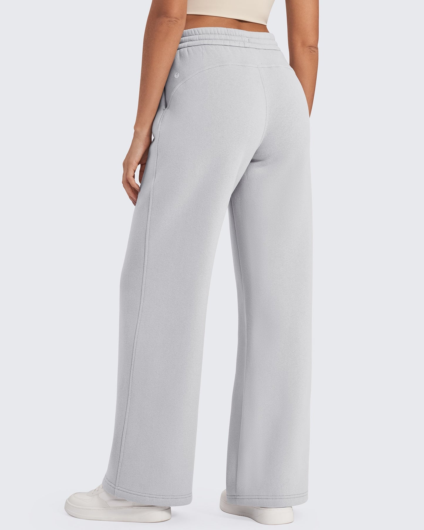 Pantalones Flurrylux de Cintura Alta con Cordón y Forro Polar