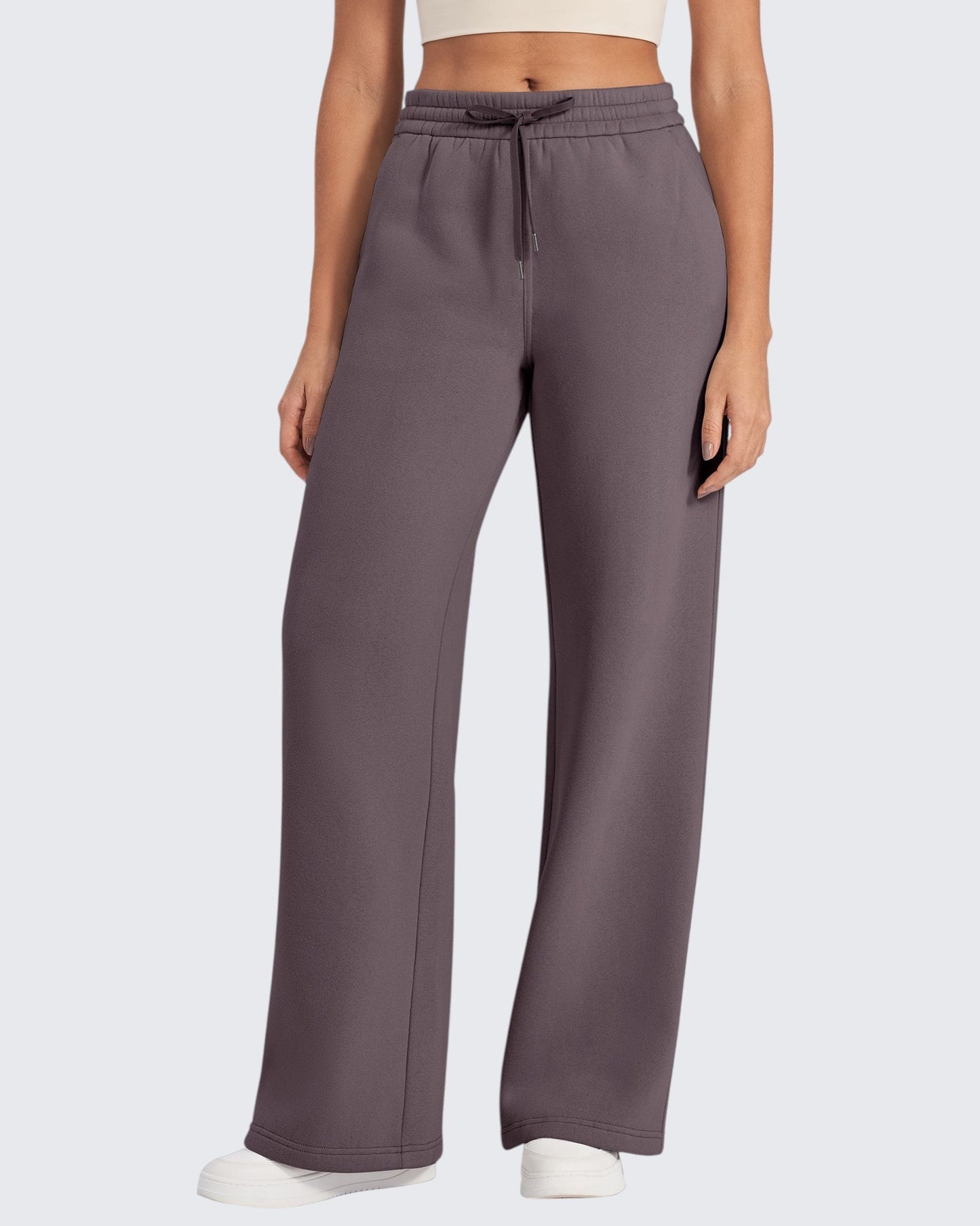 Pantalones Flurrylux de Cintura Alta con Cordón y Forro Polar