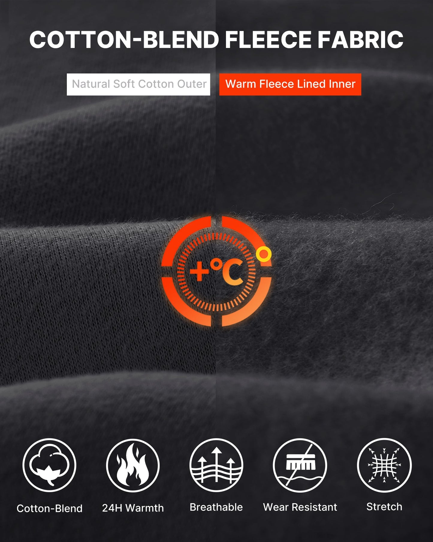 Pantalones Flurrylux de Cintura Alta con Cordón y Forro Polar