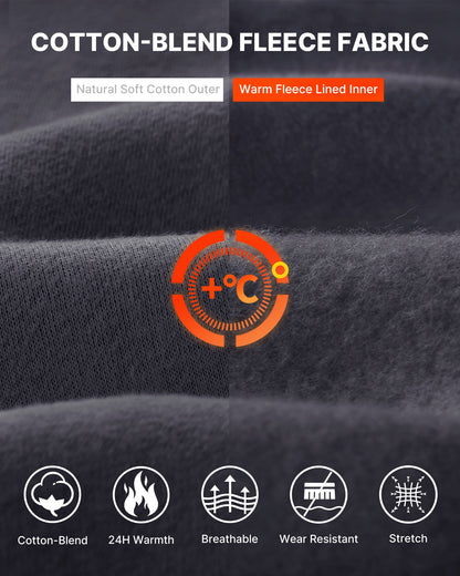 Pantalones Flurrylux de Cintura Alta con Cordón y Forro Polar