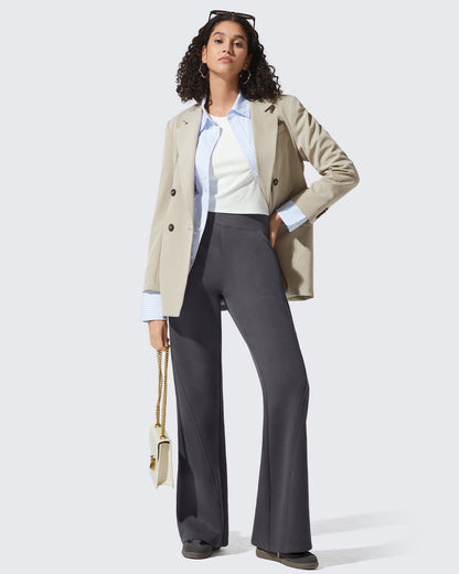 Pantalones de chándal acampanados sueltos con forro polar Flurrylux