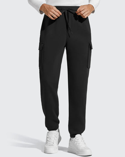 Pantalones cargo Flurrylux de algodón con forro polar y cordón para hombre