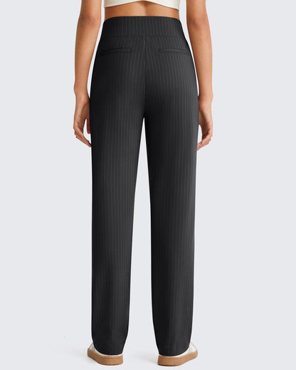 Pantalones de Trabajo G4Free ShiftReady con Raya Diplomática, Bolsillos y Pierna Recta