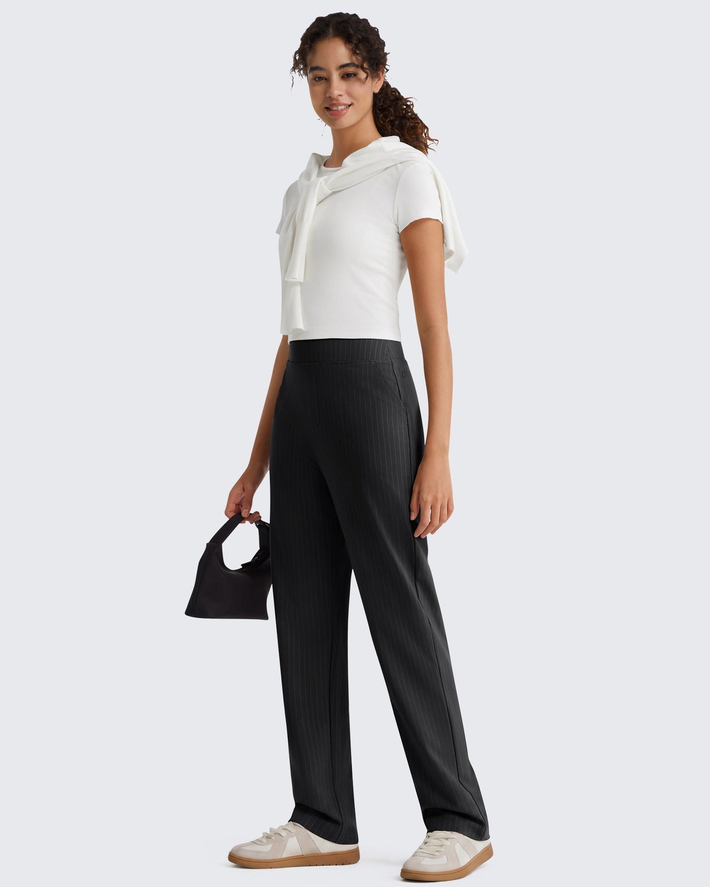 Pantalones de Trabajo G4Free ShiftReady con Raya Diplomática, Bolsillos y Pierna Recta