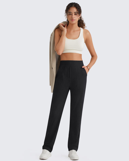 Pantalones de Trabajo G4Free ShiftReady con Raya Diplomática, Bolsillos y Pierna Recta