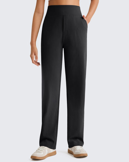 Pantalones de Trabajo G4Free ShiftReady con Raya Diplomática, Bolsillos y Pierna Recta
