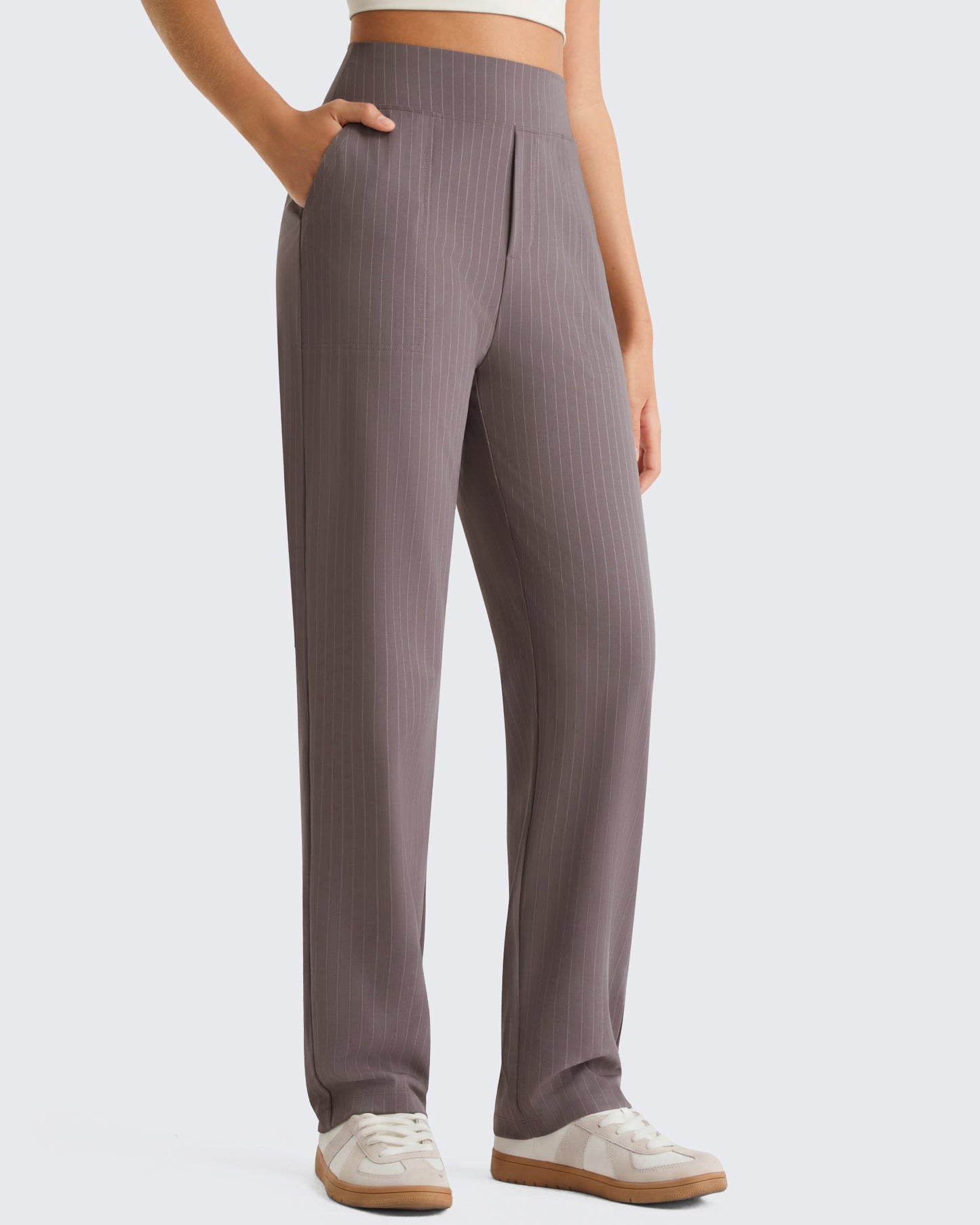 Pantalones de Trabajo G4Free ShiftReady con Raya Diplomática, Bolsillos y Pierna Recta