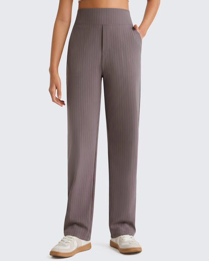 Pantalones de Trabajo G4Free ShiftReady con Raya Diplomática, Bolsillos y Pierna Recta