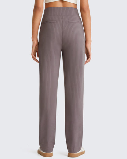 Pantalones de Trabajo G4Free ShiftReady con Raya Diplomática, Bolsillos y Pierna Recta