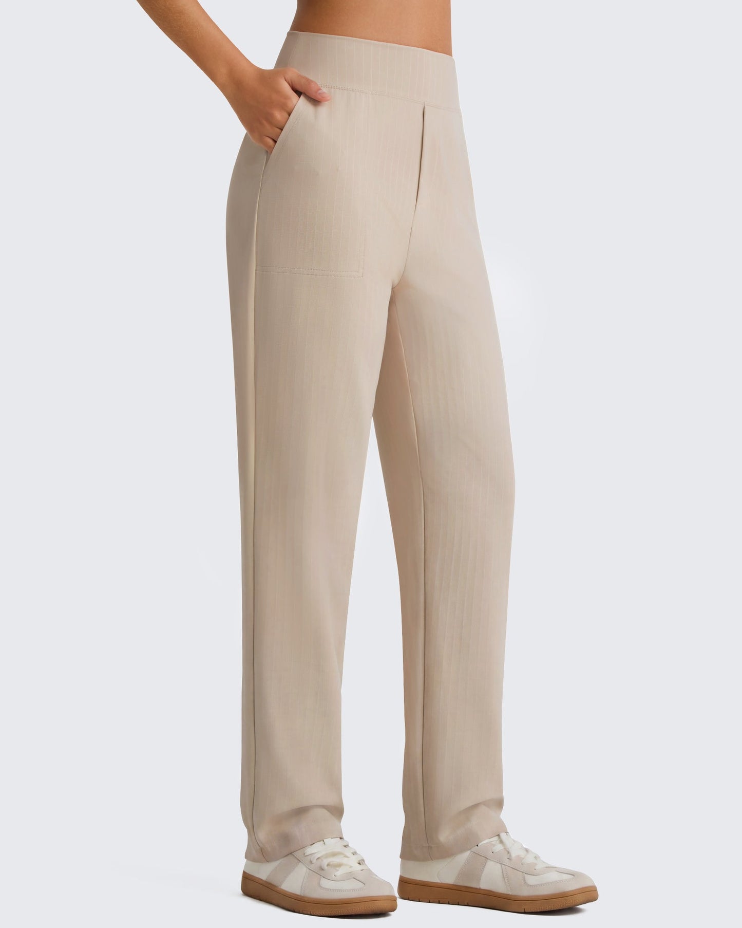Pantalones de Trabajo G4Free ShiftReady con Raya Diplomática, Bolsillos y Pierna Recta