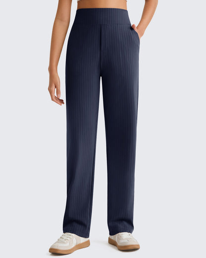 Pantalones de Trabajo G4Free ShiftReady con Raya Diplomática, Bolsillos y Pierna Recta