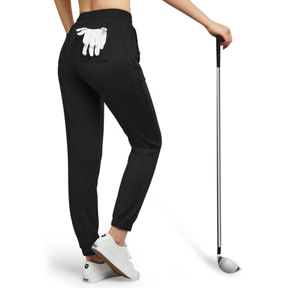 Pantalones de golf tipo jogger entallados casuales