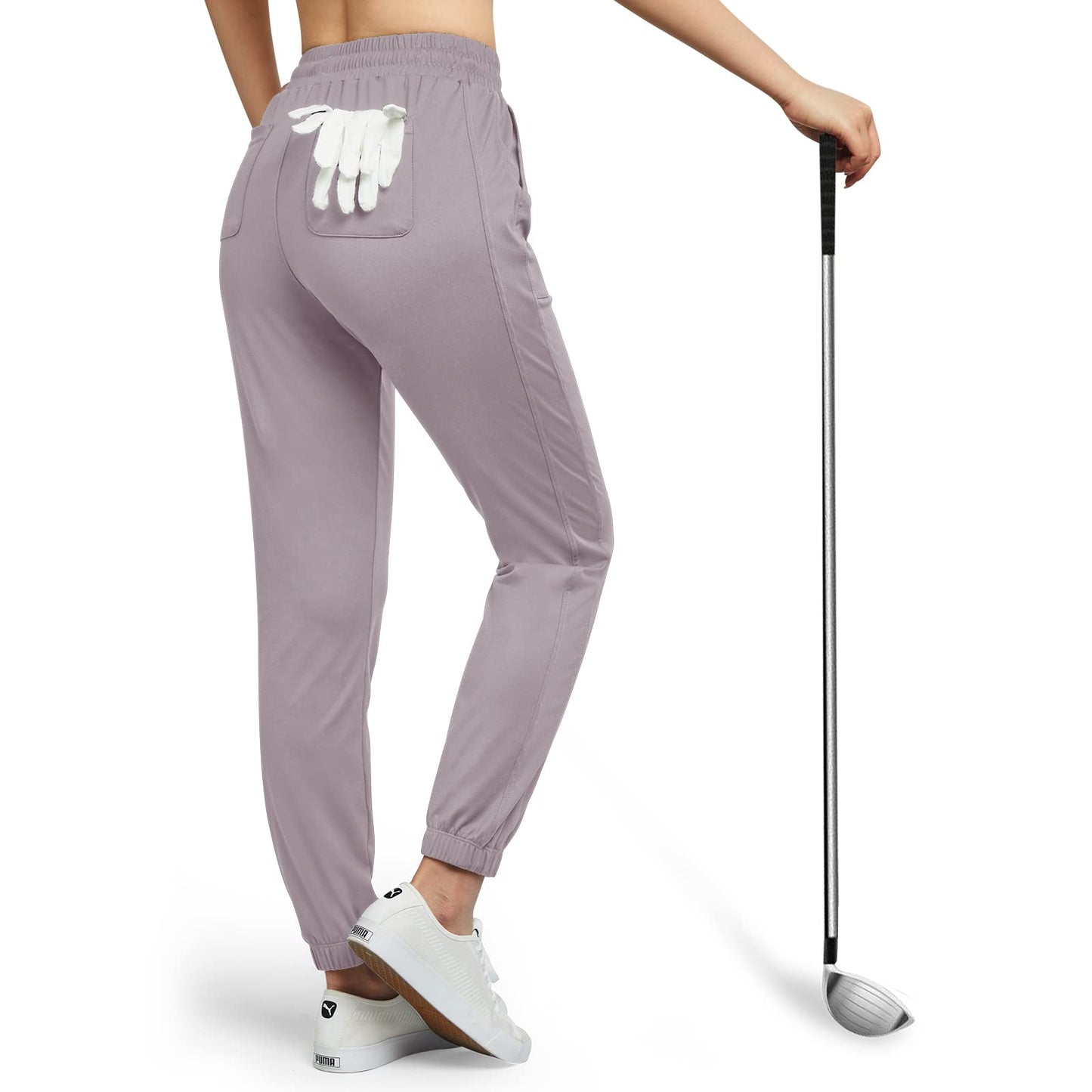 Pantalones de golf tipo jogger entallados casuales