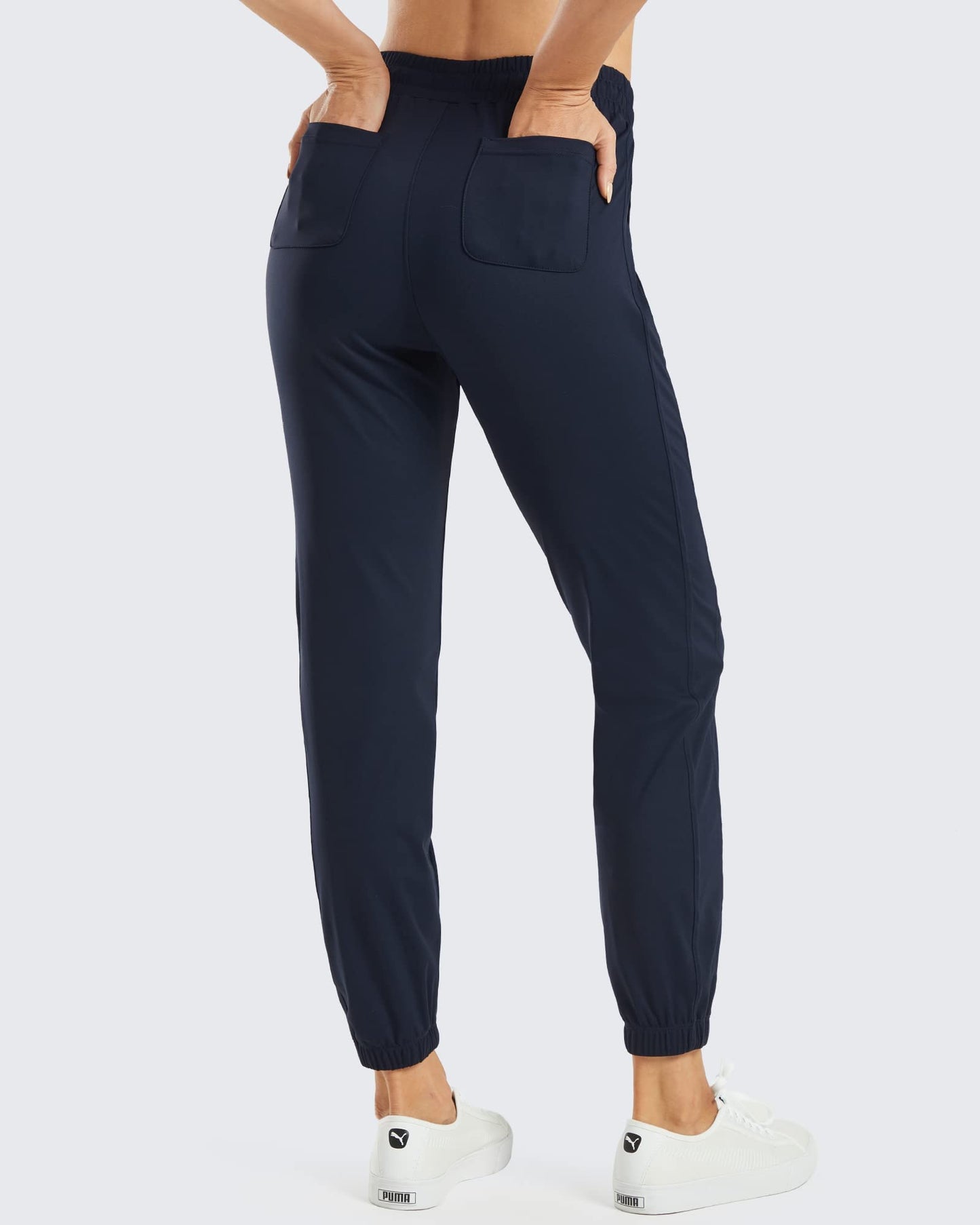 Pantalones de golf tipo jogger entallados casuales