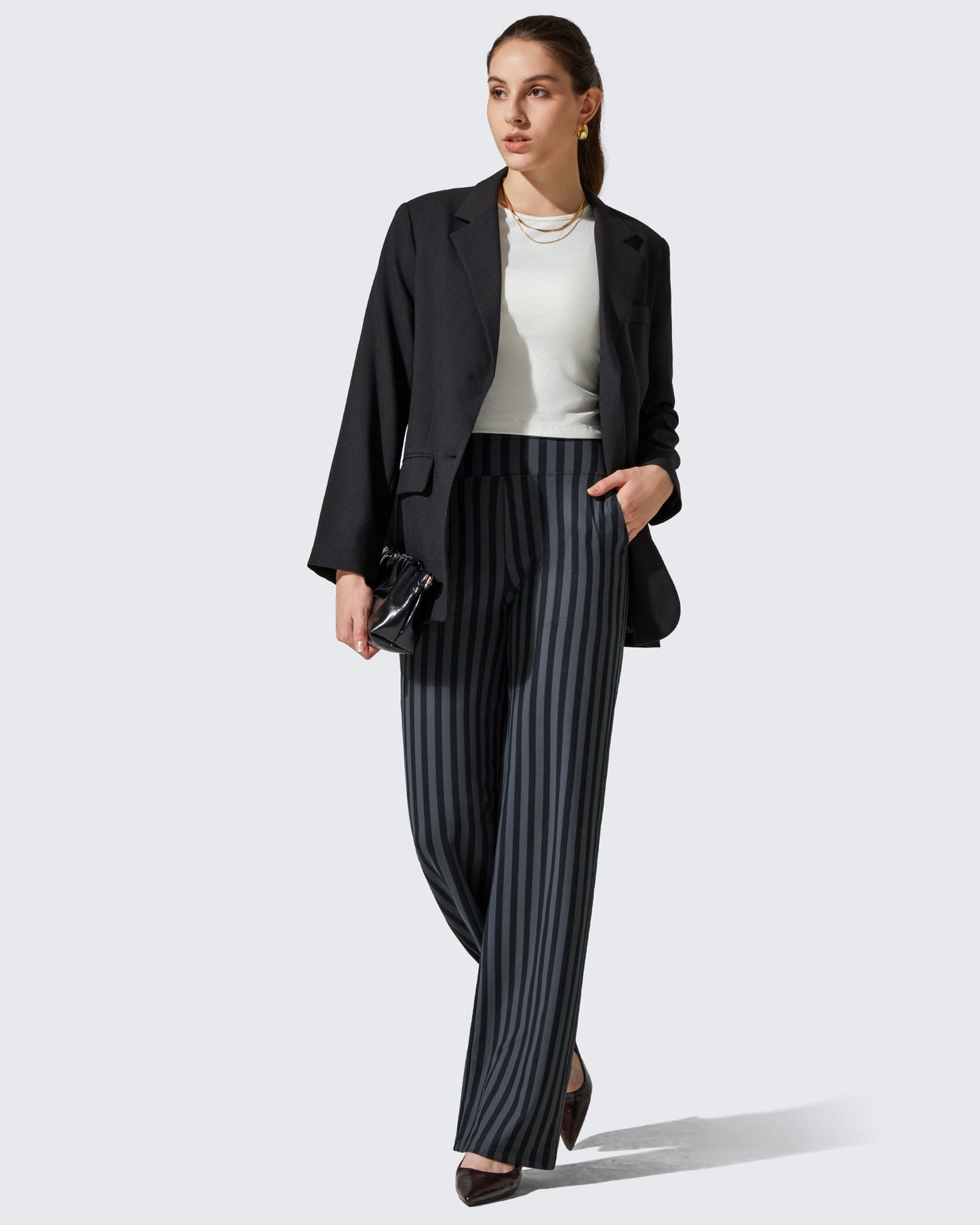 Pantalones informales de cintura alta EverGoing Loose