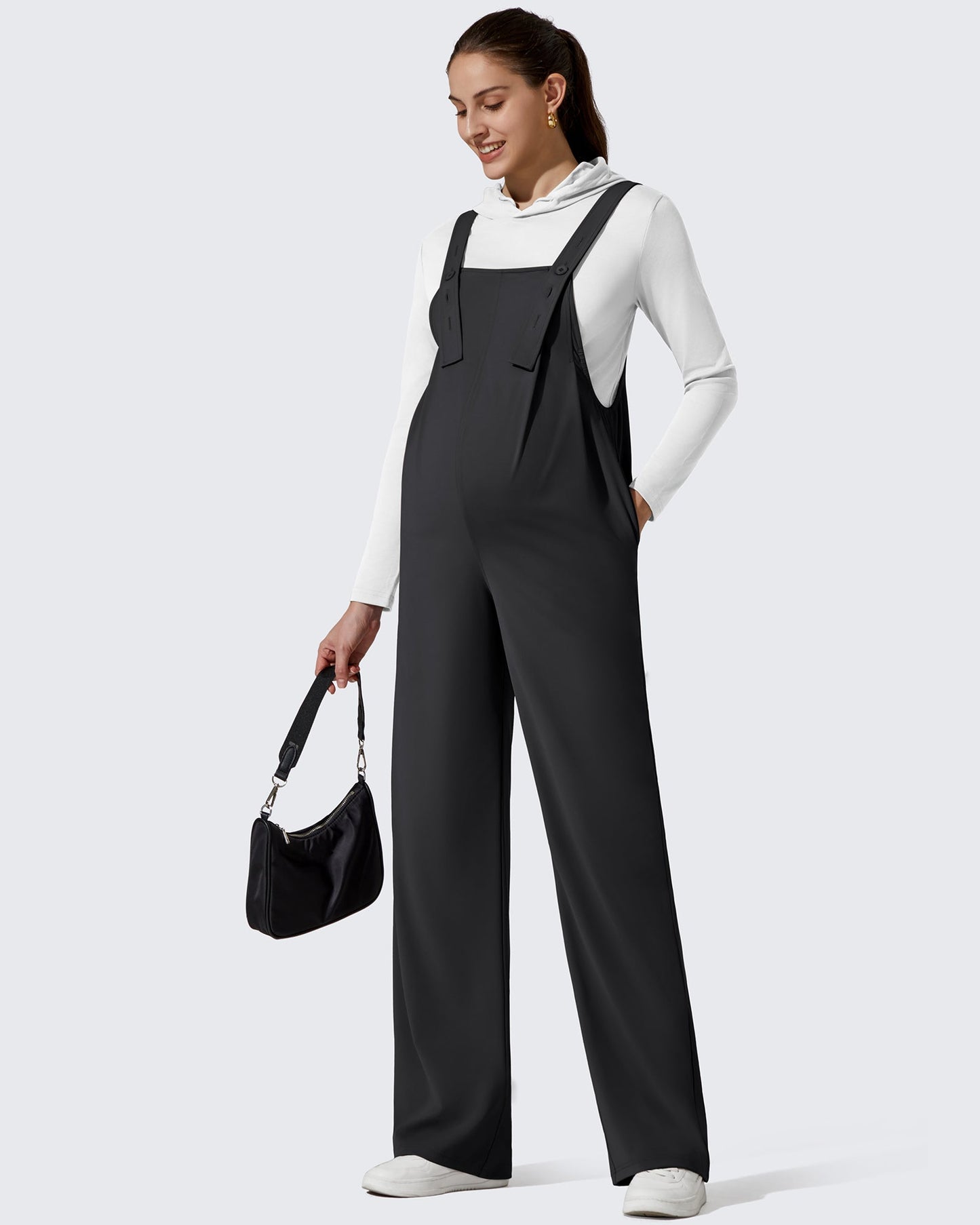 Pantalones de peto premamá ajustables ShiftReady