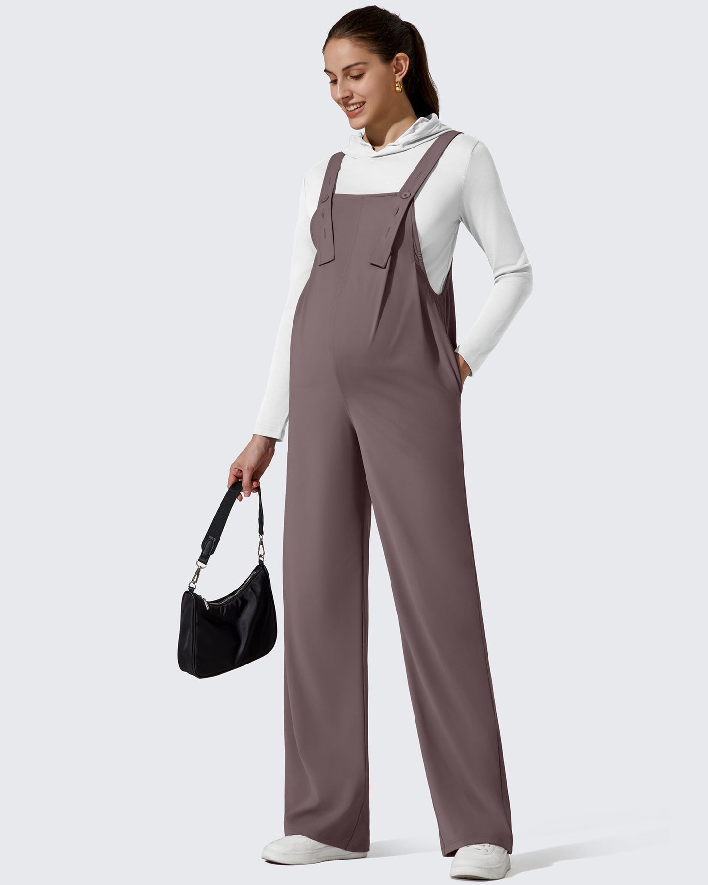 Pantalones de peto premamá ajustables ShiftReady